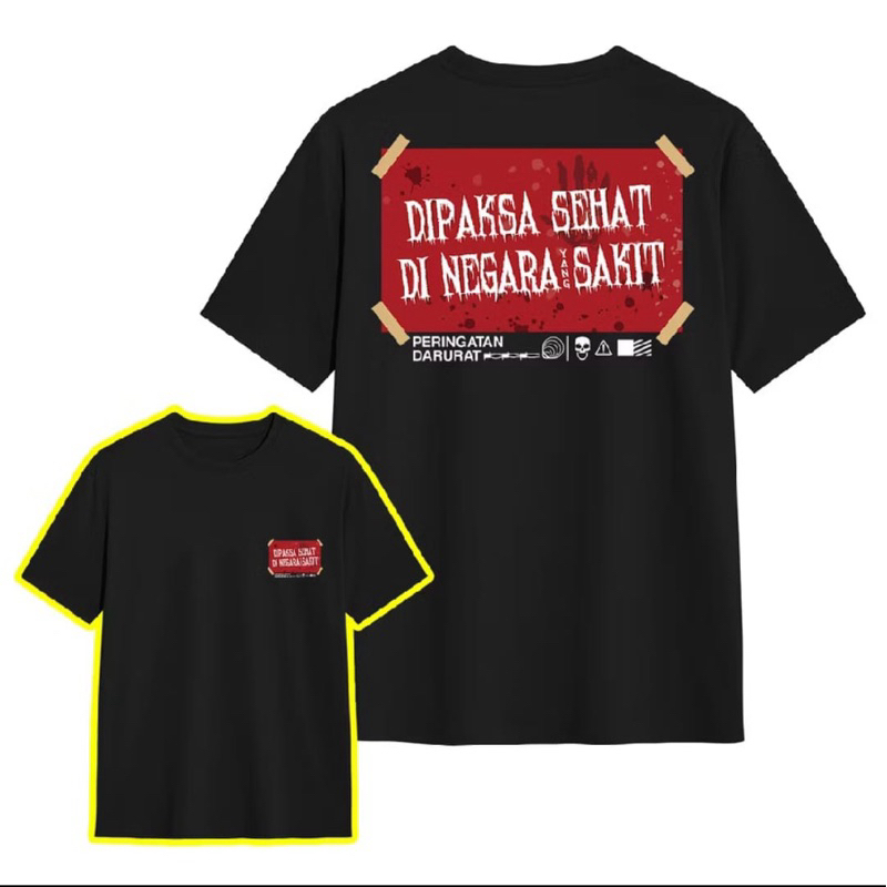 KAOS DIPAKSA SEHAT DINEGARA SAKIT // KAOS POLITIK // INDONESIA