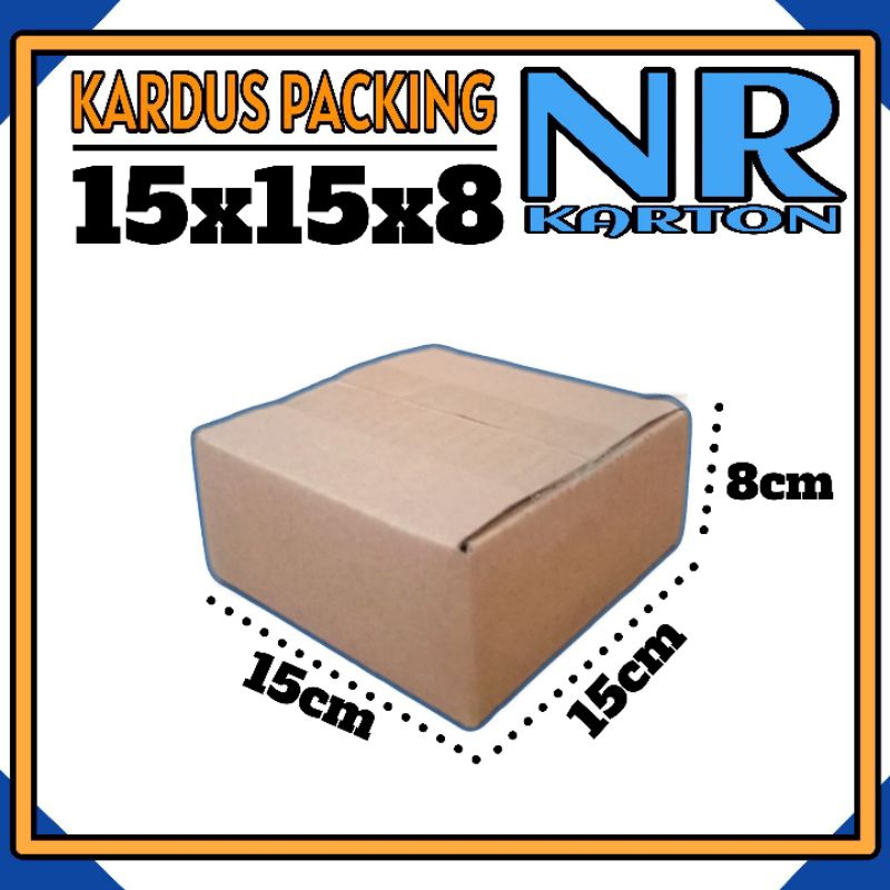 

kardus packing UK 15x15x8 kardus kecil kardus besar