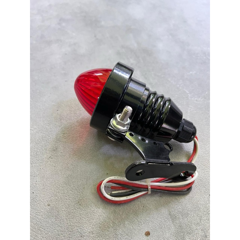 STOPLAMP LAMPU BELAKANG CHOPPER HITAM JAPSTYLE CUSTOM KUSTOM