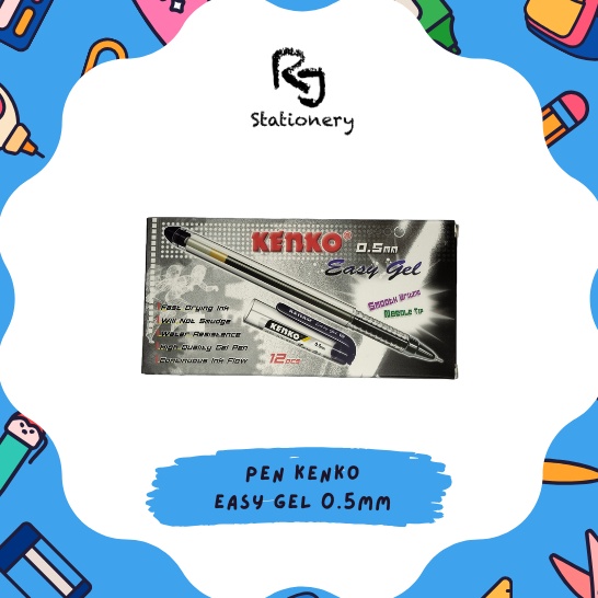 

SPESIAL GEL PEN Pulpen Pena Kenko Easy Gel 5mm lusin