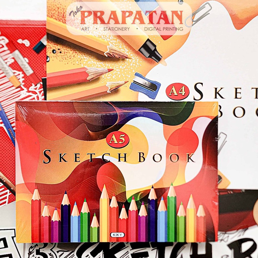 

HARGA SPESIAL Kiky Sketchbook A4 Buku Gambar