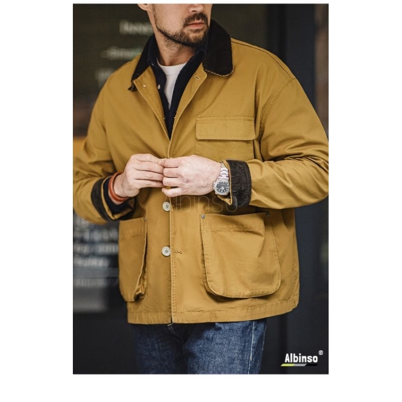 Work jacket / Jaket boxy / Jaket canvas