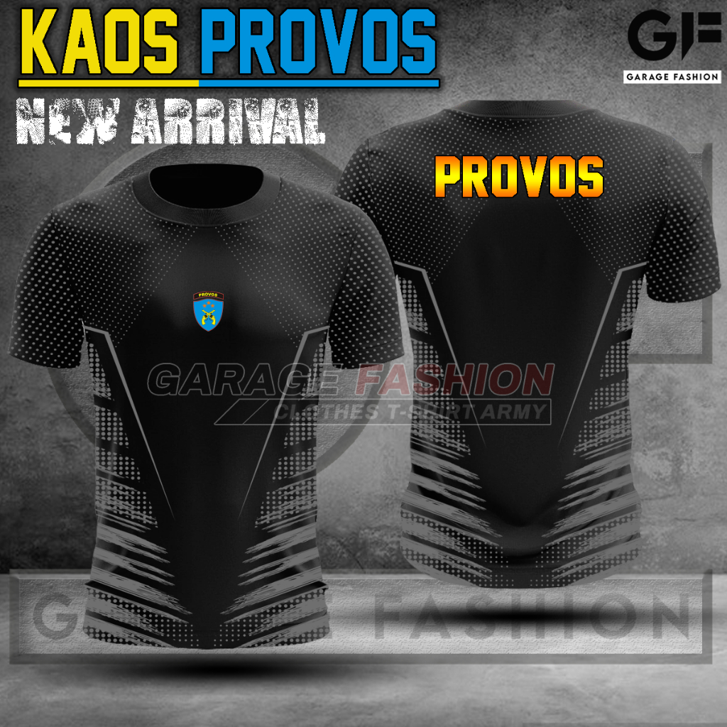 Kaos Jersey Provos / Baju Provos / Kaos Provos Fullprint Bahan Dryfit/ Bisa COD