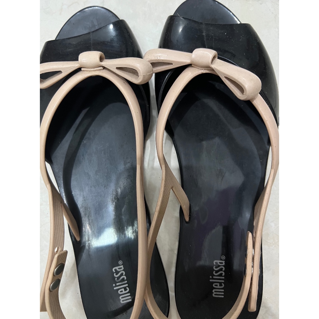 Melissa black sandals 39