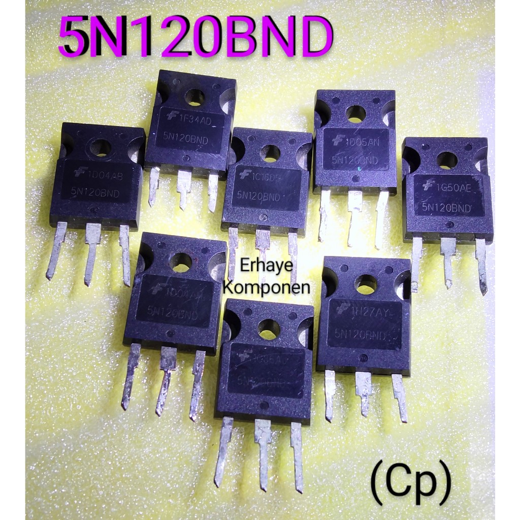 IGBT 5N120BND IGBT 21A/120V IGBT Kompor Induksi IGBT Inverter COPOTAN.