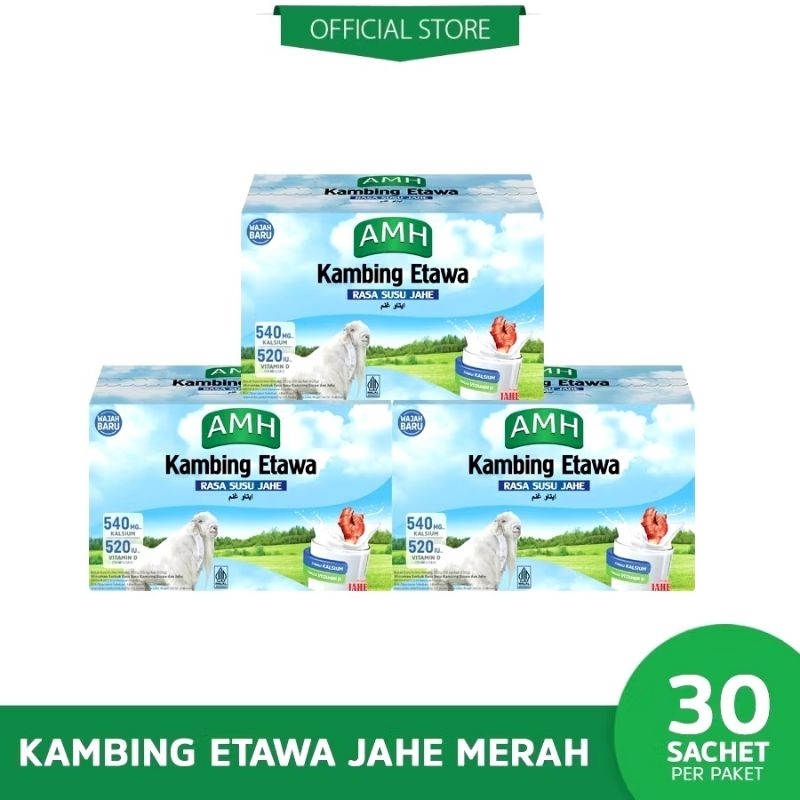 

AMH Susu Kambing Etawa - Paket 3 Box