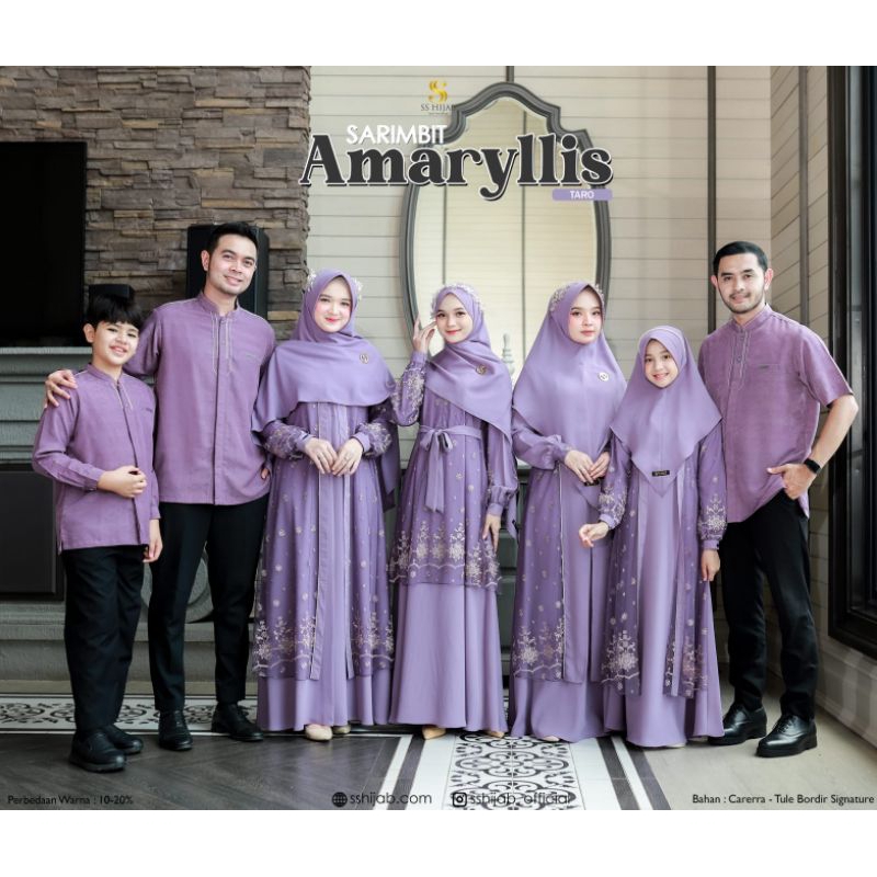 Sarimbit Amaryllis By SS Hijab