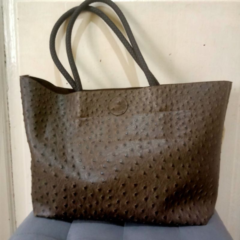 TAS TOTE KULIT BURUNG ASLI
