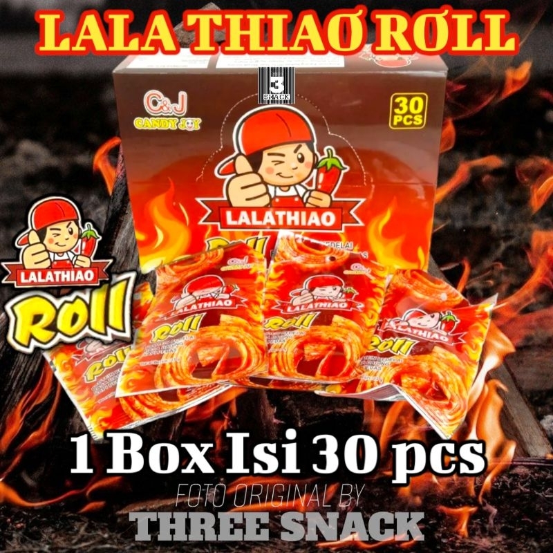 

[ BARU ] LATIAO ROLL LALA THIAO ROLL 1 BOX ISI 30 PCS