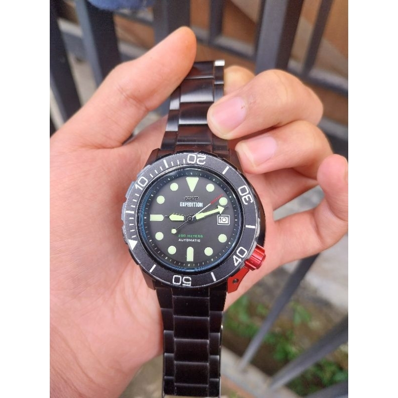 JAM TANGAN SEKEN BEKAS EXPEDITION E6809 AUTOMATIC