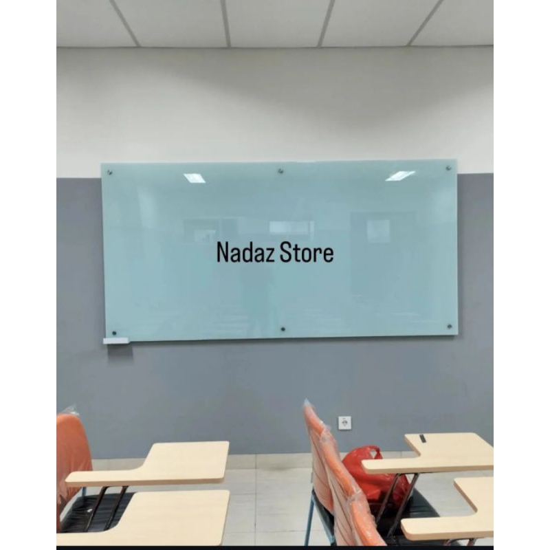

glassboard 120 x 240 cm / papan tulis kaca 120 x 240 cm / glass board / papantuliskaca