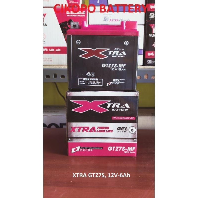 Aki motor MF XTRA GTZ7S
