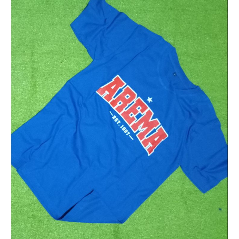 kaos arema ukuran XXL dan xxxl