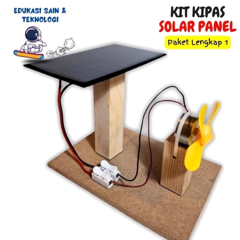 Panel Surya Energy PLTS Sederhana Simulator Edukatif