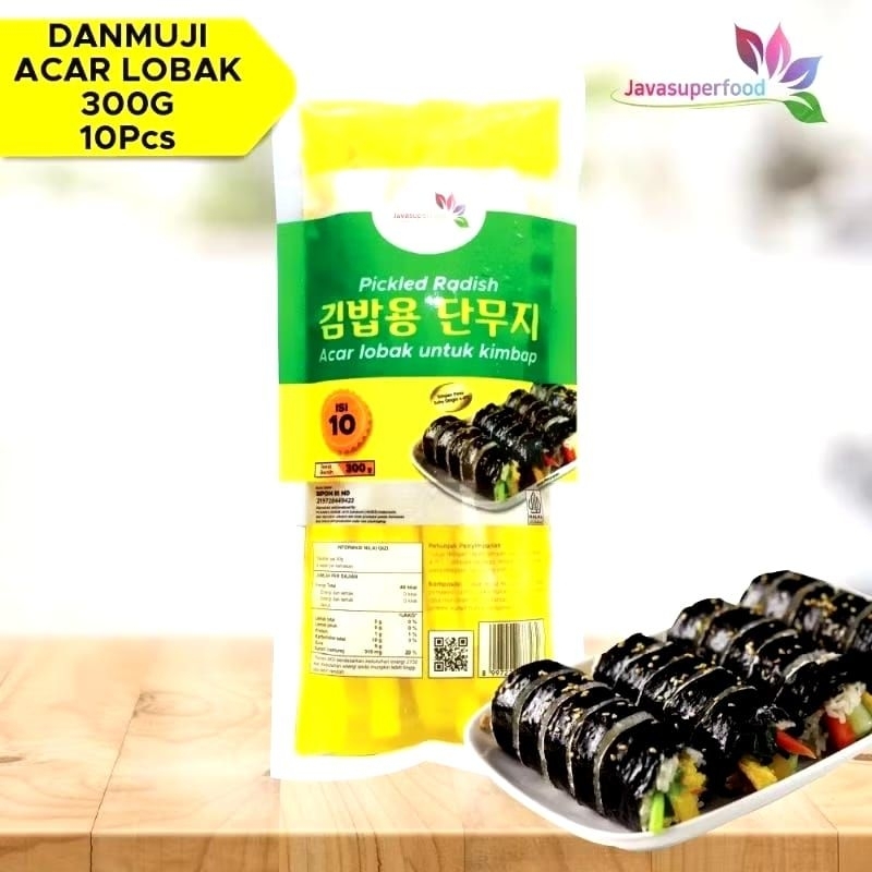 

Danmuji Kimbab Acar Lobak Kuning Isi 10 Potong
