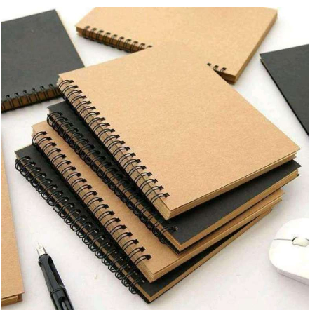 

Notebook / Diary Book / Sketch Book / Journal Book - Ukuran A6 (100 Halaman / 50 Lembar)