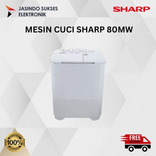 MESIN CUCI SHARP 80MW 8KG