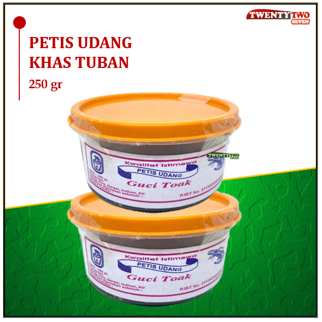 

Petis Udang Cap Guci Toak Khas Tuban 250 gr