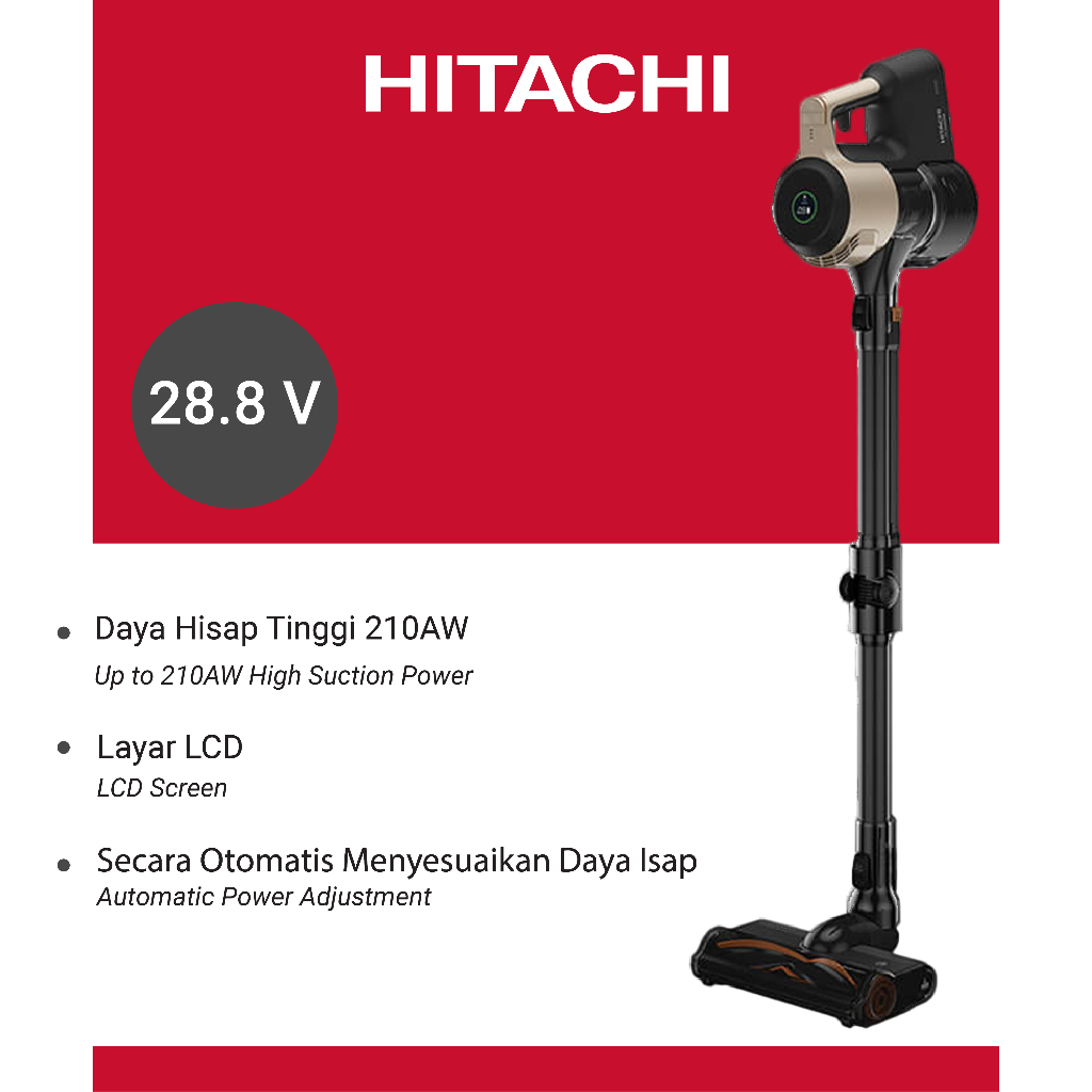 HITACHI Vacuum Cleaner PV-XH850M