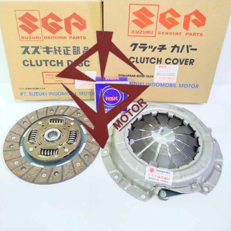 KOPLING SET MATAHARI KAMPAS DEKLAHAR SUZUKI FUTURA 1.5 INJEKSI ORI