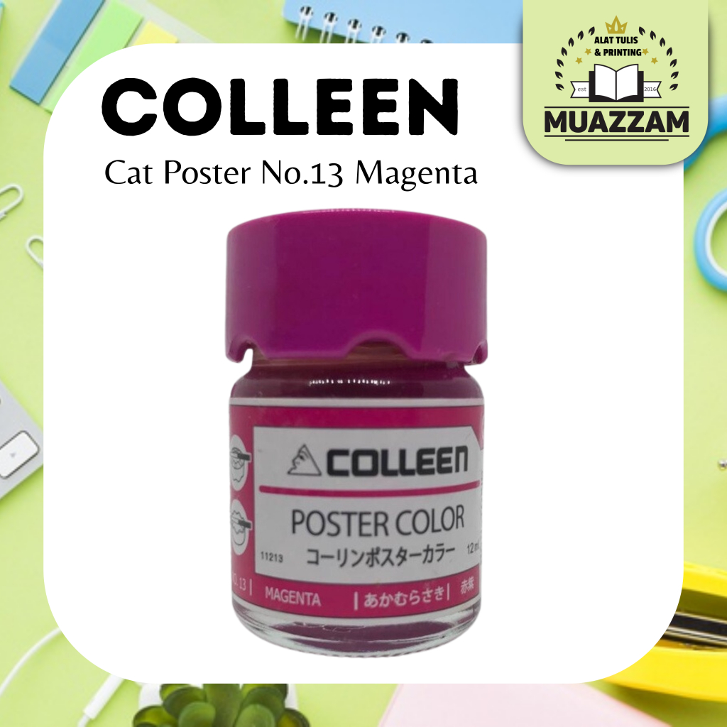 

Colleen Cat Poster No.13 Magenta