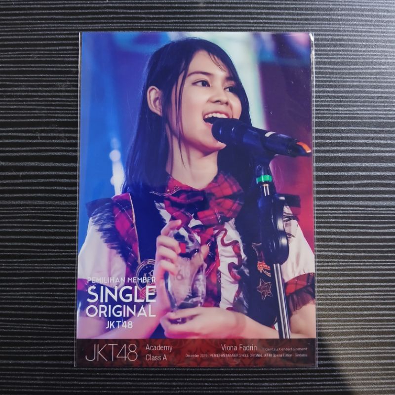 Photopack PP JKT48 Vivi SSK Single Original 2019