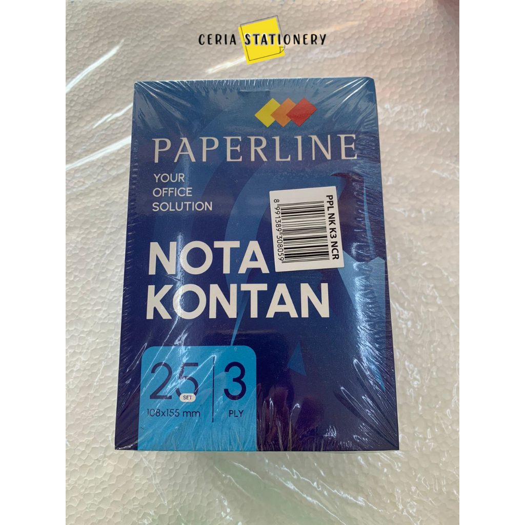 

Nota Kontan 3 Ply Paperline / PPL NK K3 NCR