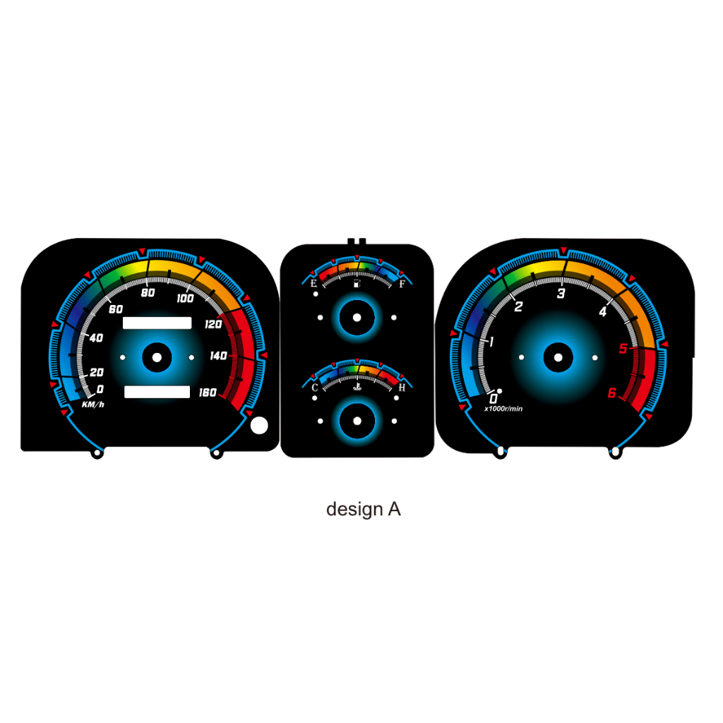 Speedometer Papan Panel Kijang Kapsul LGX