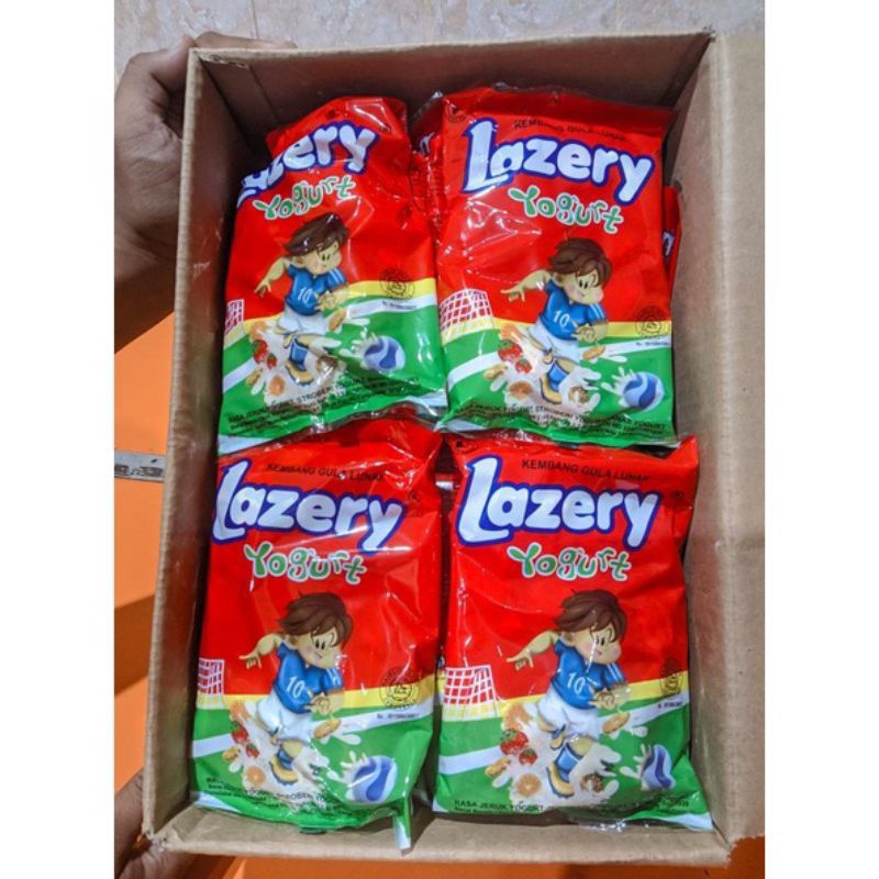 

Permen Lazery Yogurt 1 Karton Isi 30Bags