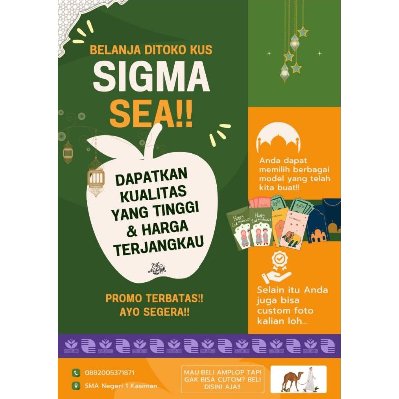 

AMPLOP LEBARAN, MURAH MERIAH, BISA CUSTOM FOTO. 10pcs