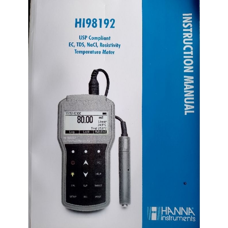 DO Meter and BDO Meter HANNA instruments