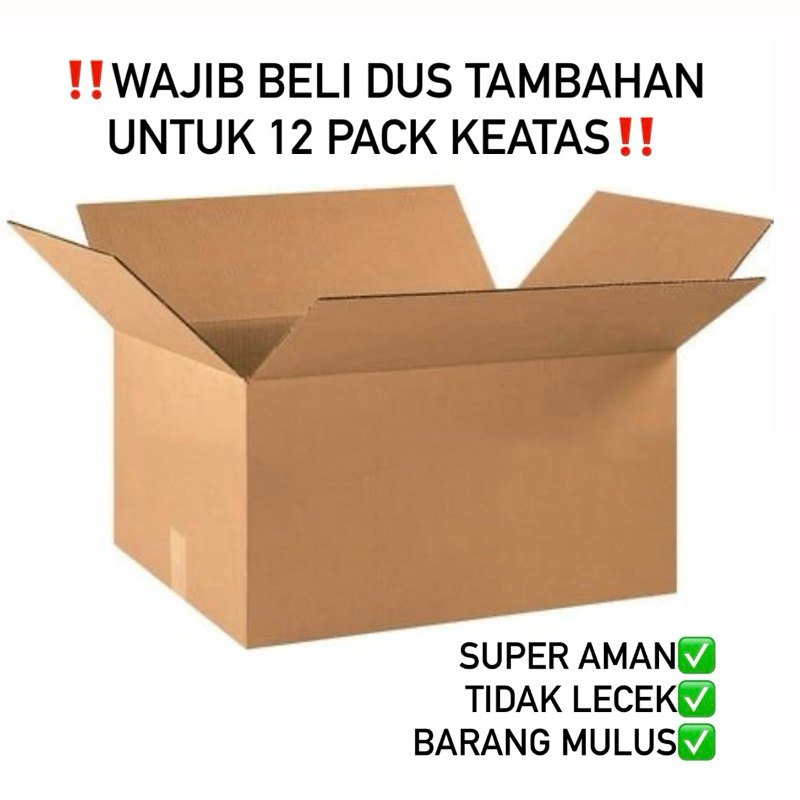 

[WAJIB] Packing Dus 12 pack keatas