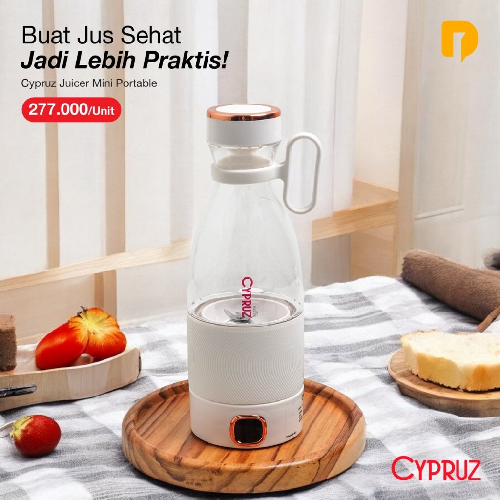 Blender Cypruz Juicer Mini Portable