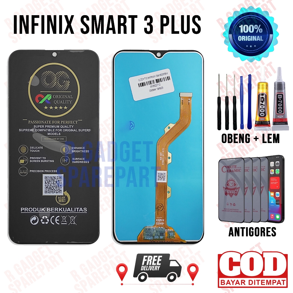 Lcd Infinix Smart 3 Plus Original OEM Quality Lcd Touchscreen Infinix Smart 3 Plus Fullset