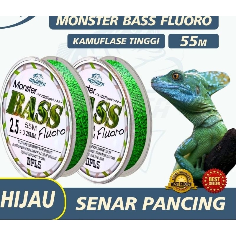 SENAR PANCING AQUASEA BASS FLUOROCARBON 100M