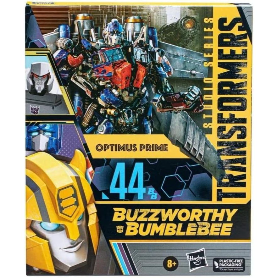 Transformers Studio Series 44 BB Buzzworthy Bumblebee Optimus Prime Kado Mainan Robot Anak