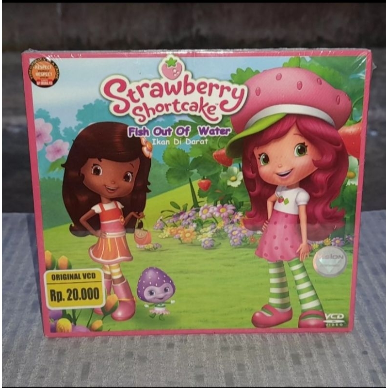 VCD Strawberry Shortcake: Fish Out Of Water (2012) 1 Disc Dubbing Indonesian ORIGINAL Vision VideoCD