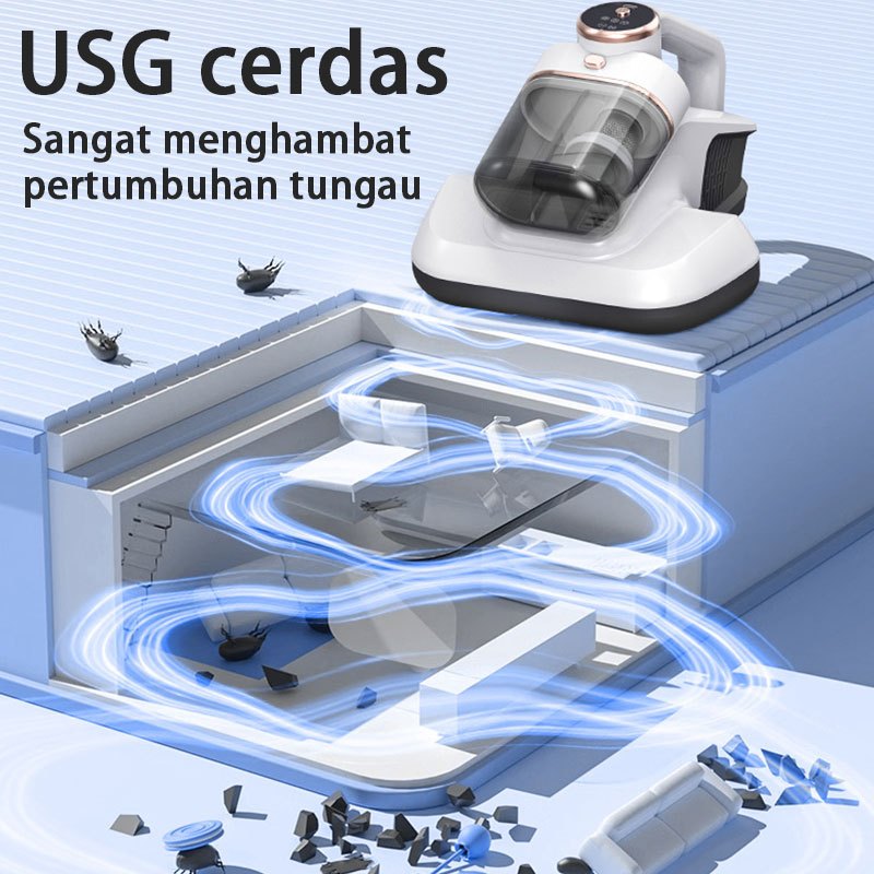 CUCI GUDANG BIG PROMO TOYA 10000PA VAKUM CLEANER KASUR/UV-C VACUUM CLEANER KASUR ANTI
