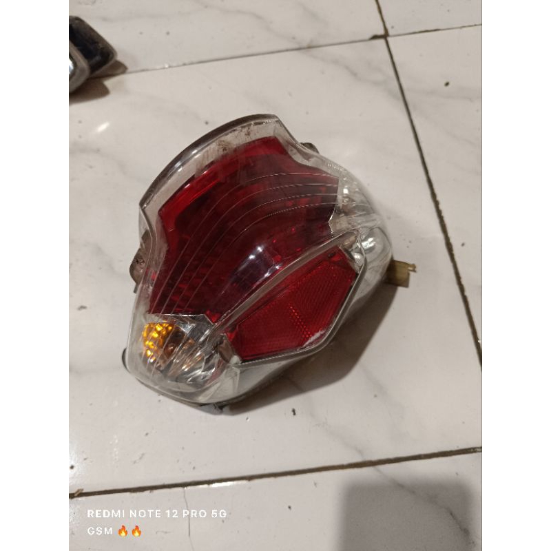 lampu belakang mio soul karbu stoplam mio soul karbu ori lepasan