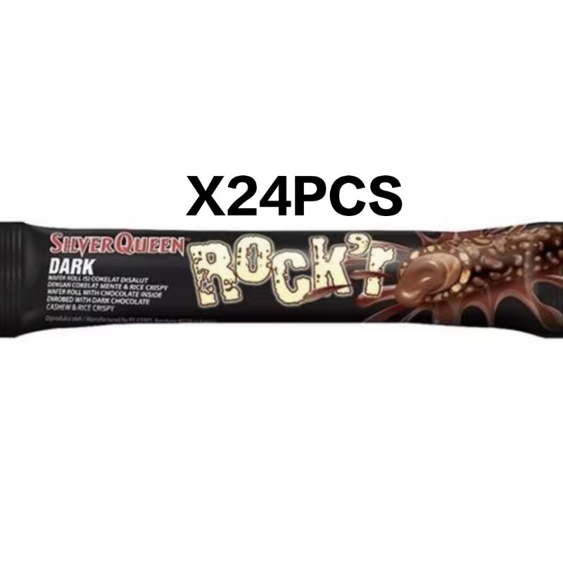 

SILVERQUEEN ROCKER DARK 22GR (1BOK X24PCS) EXP 2025