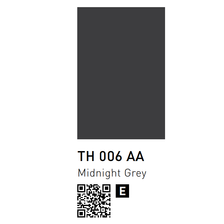 TACO HPL TH 006 AA - MIDNIGHT GREY - SOLID - DOFF