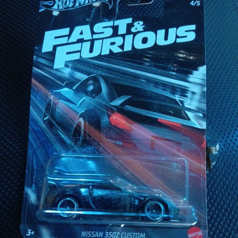 Hot wheels Fast and Furious Nissan 350z Custom