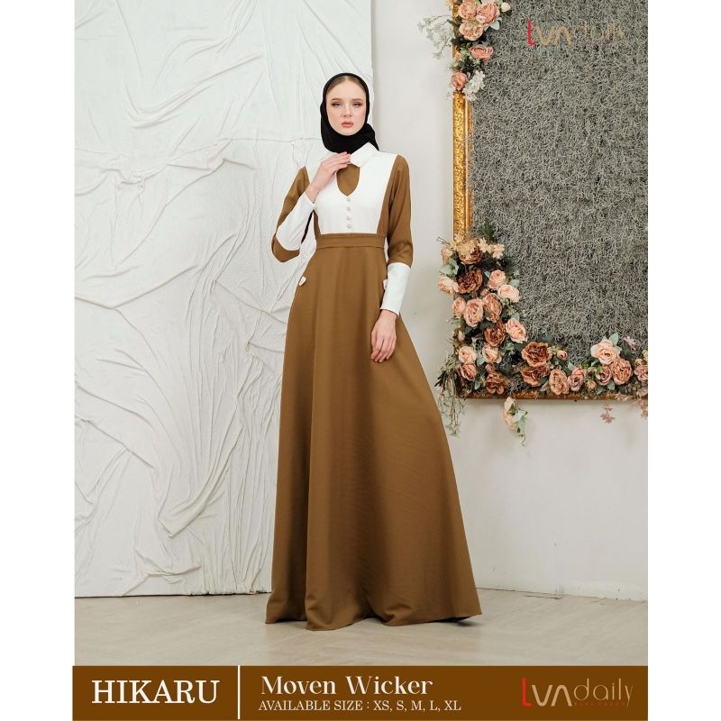 gamis hiraku by LVA daily