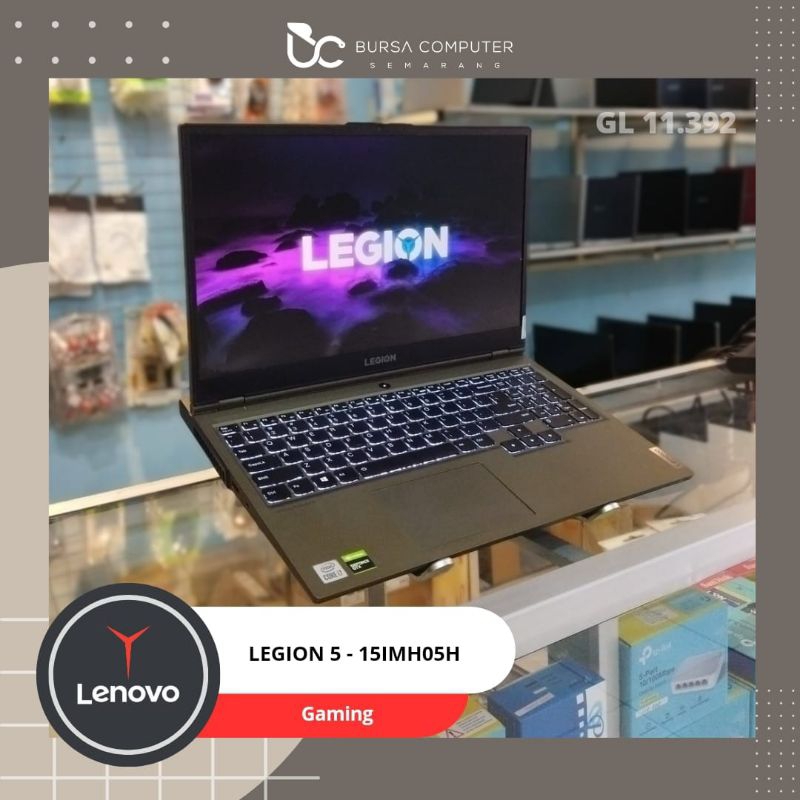Laptop Lenovo Legion 5 - 15IMH05H | Core i7 10750H 16GB 512GB+1TB GTX1660Ti