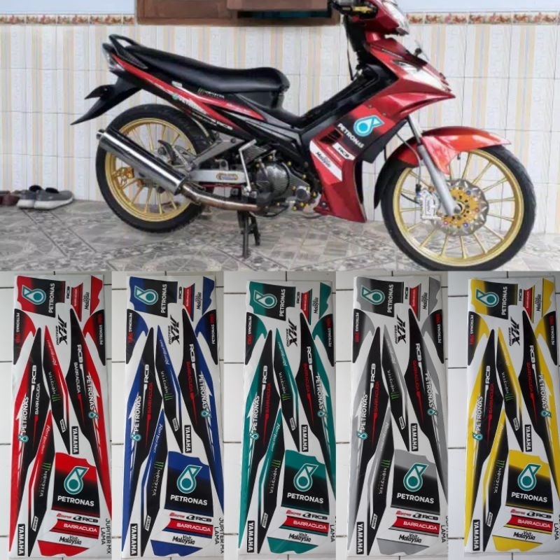 striping variasi MX old petronas