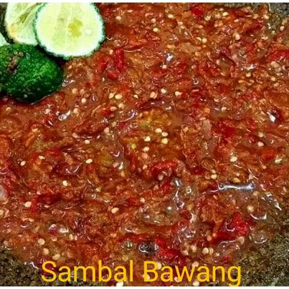 

Sambal Bawang Pedas Sambal Terasi Pedas 200Gram