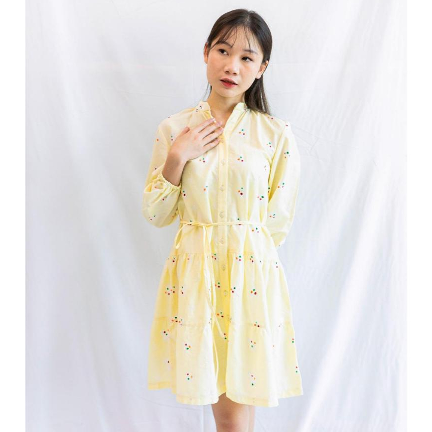 MAISON DRESS | Dress Batik Casual, Flare Dress, Dress Jumbo, Dress Batik Hijab, Tunik Dress