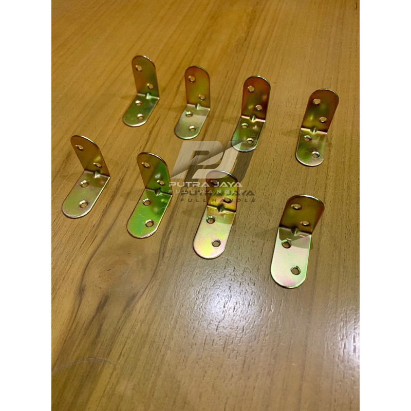 Siku Rak Verseng / Plat Siku L Besi 4x4 cm