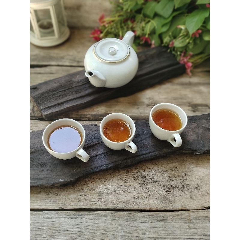 Wood Slice Panjang Rustic Kayu Jati