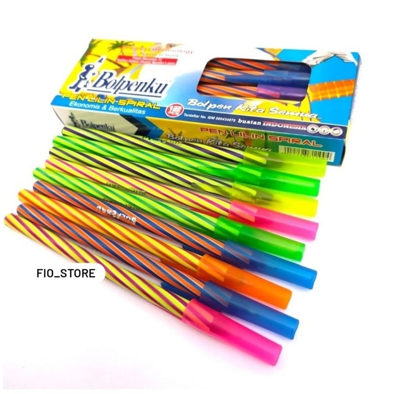 

PULPEN BOLPENKU LILIN 1 PAK ISI 12 PCS /bolpen/pulpen murah/pena/pulpen 1 lusin pulpen warna hitam Stationery